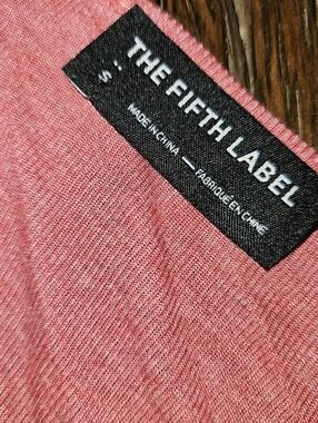 The Fifth Label Red Wrap Top Size S